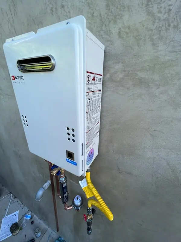 Tankless water heater installation for Spring Lake homes